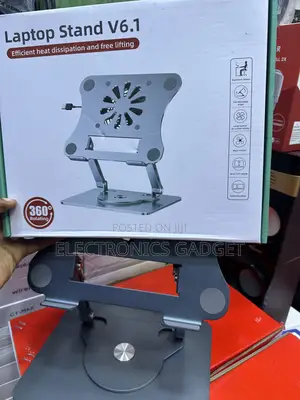 Laptop Fan Stand V6.1 የ ላፕቶፕ ማስቀመጫ ፋን ያለው