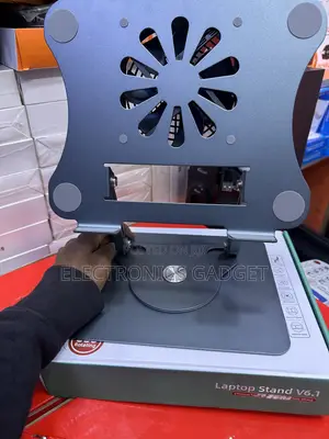 Laptop Fan Stand V6.1 የ ላፕቶፕ ማስቀመጫ ፋን ያለው