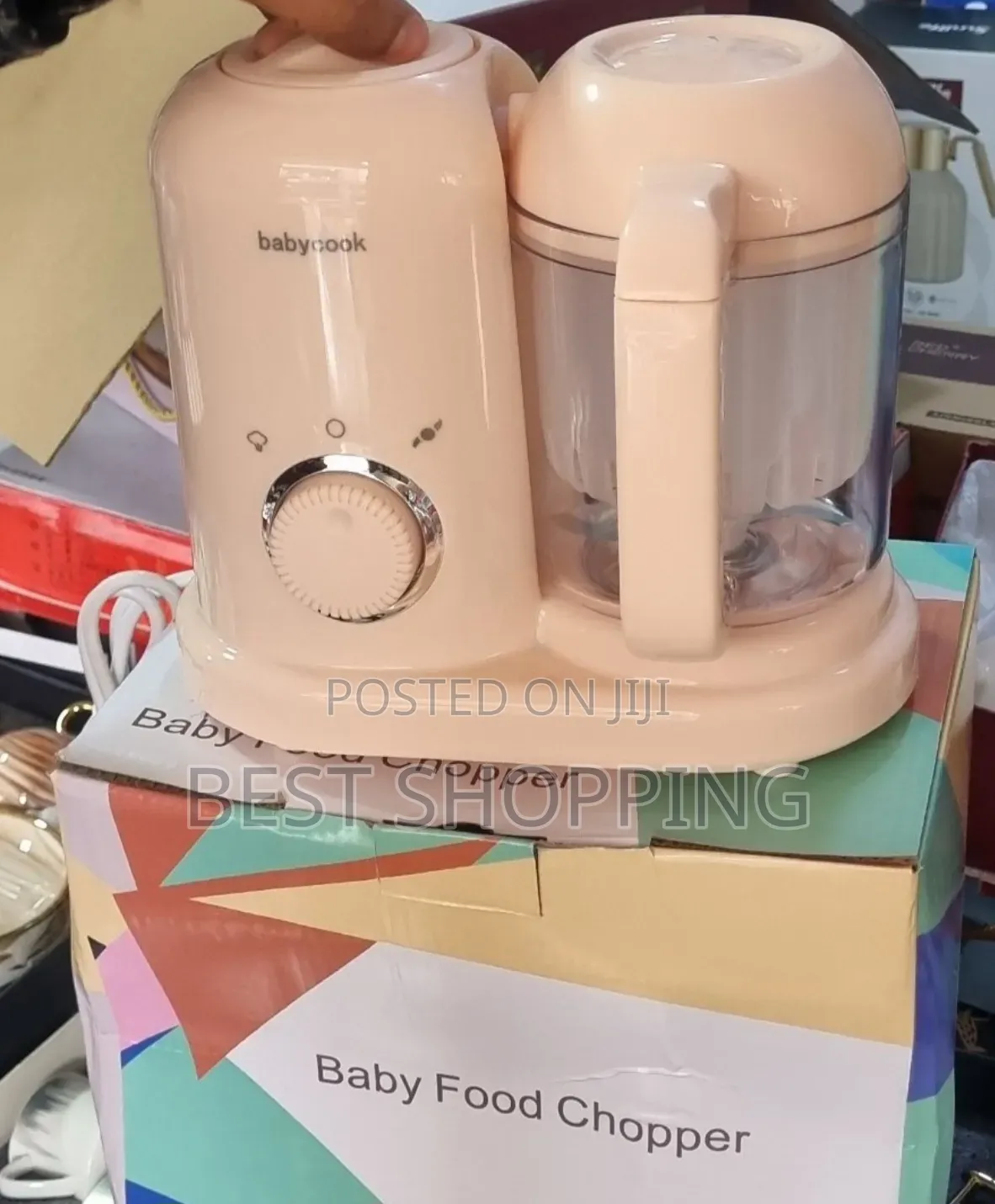 Baby 2 in 1 Food Steamer and Blender የልጆች ምግብ መስሪያ