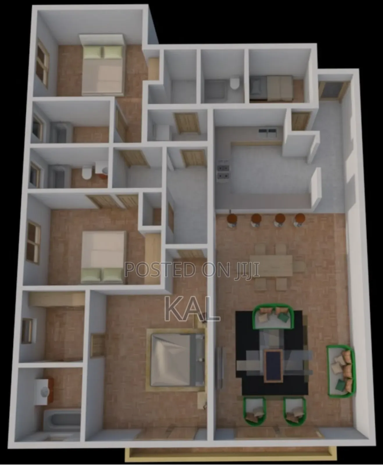 3bdrm Apartment in Bole for sale