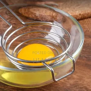 2pcs Stainless Steel Egg Suparater