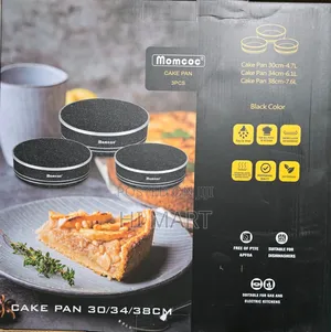 Momcoc Round Cake Pans(3pcs)