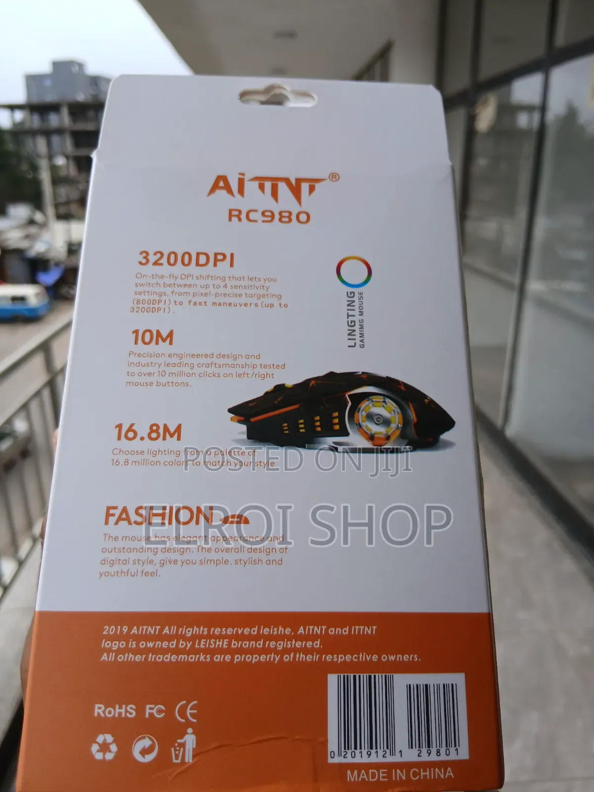 Aityt RC980 Gaming Mouse