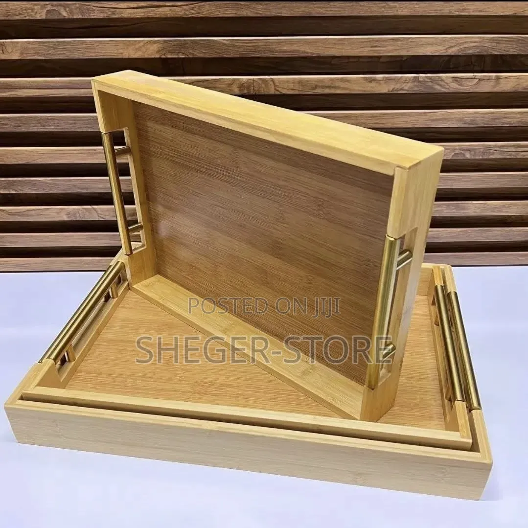 High Quality Bamboo Pallet Serving Tray