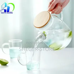 High Quality Plus Durability Borosilicate Glass Tea Pot