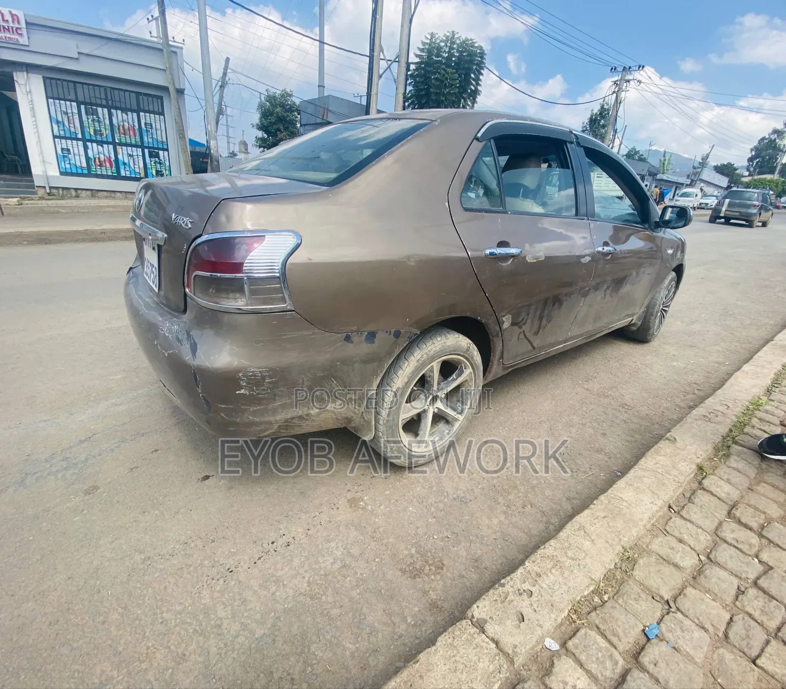 Toyota Yaris 1.3 2008 Brown