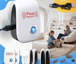 Ultrasonic Pest Repeller | Indoor Noiseless Mosquito, Insect and Roden