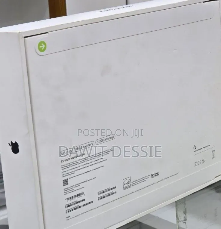 New Laptop Apple MacBook Air 2026 M5 16GB Apple M5 SSD 512GB