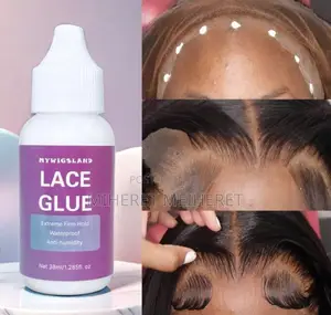 Strong Hold Waterproof Lace Glue for Wigs, Lace Wig Adhesive for Hair