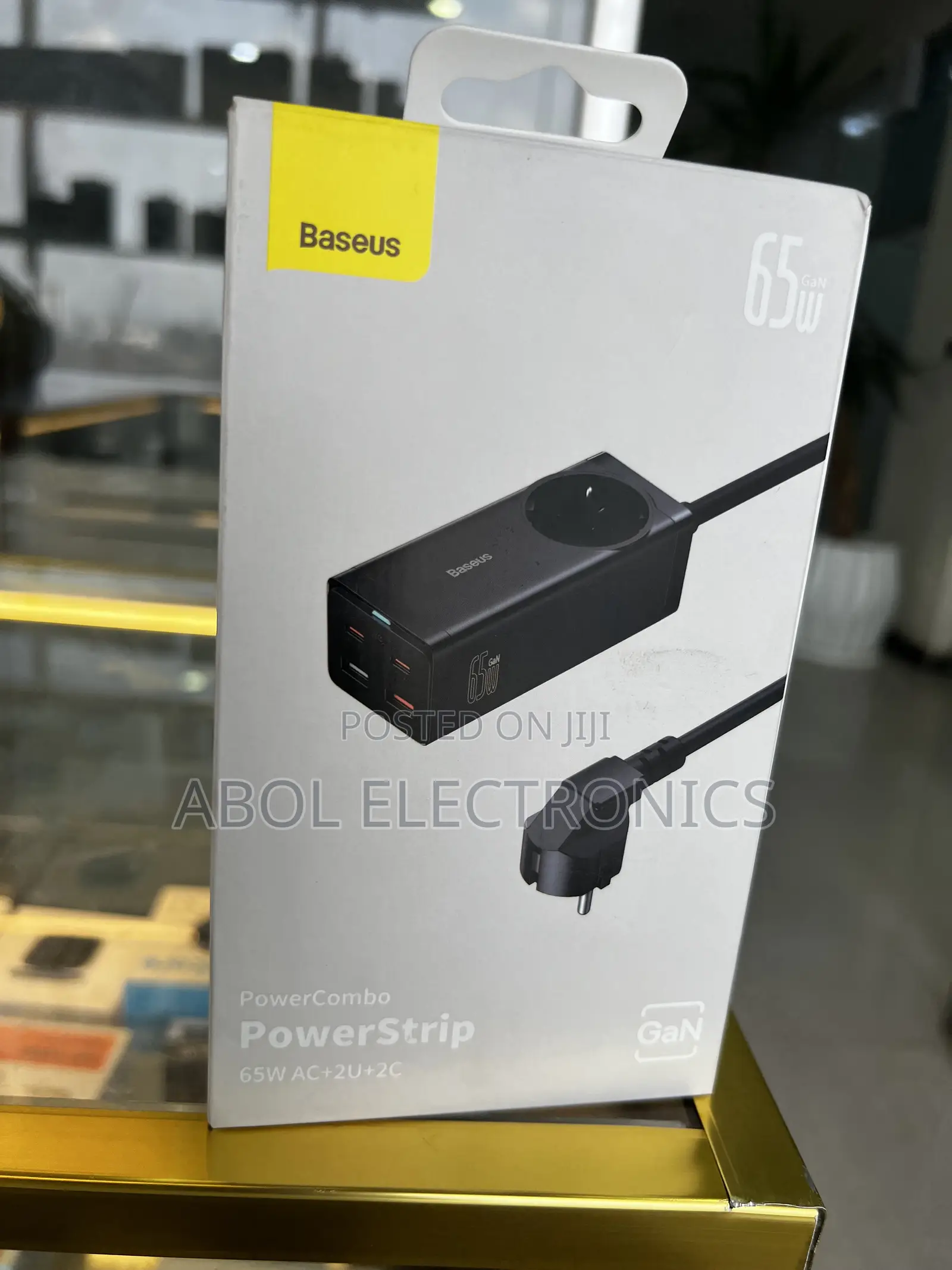 Baseus 65W GaN PowerCombo Smart Desktop Charger HDMI Hub (5-in-1)