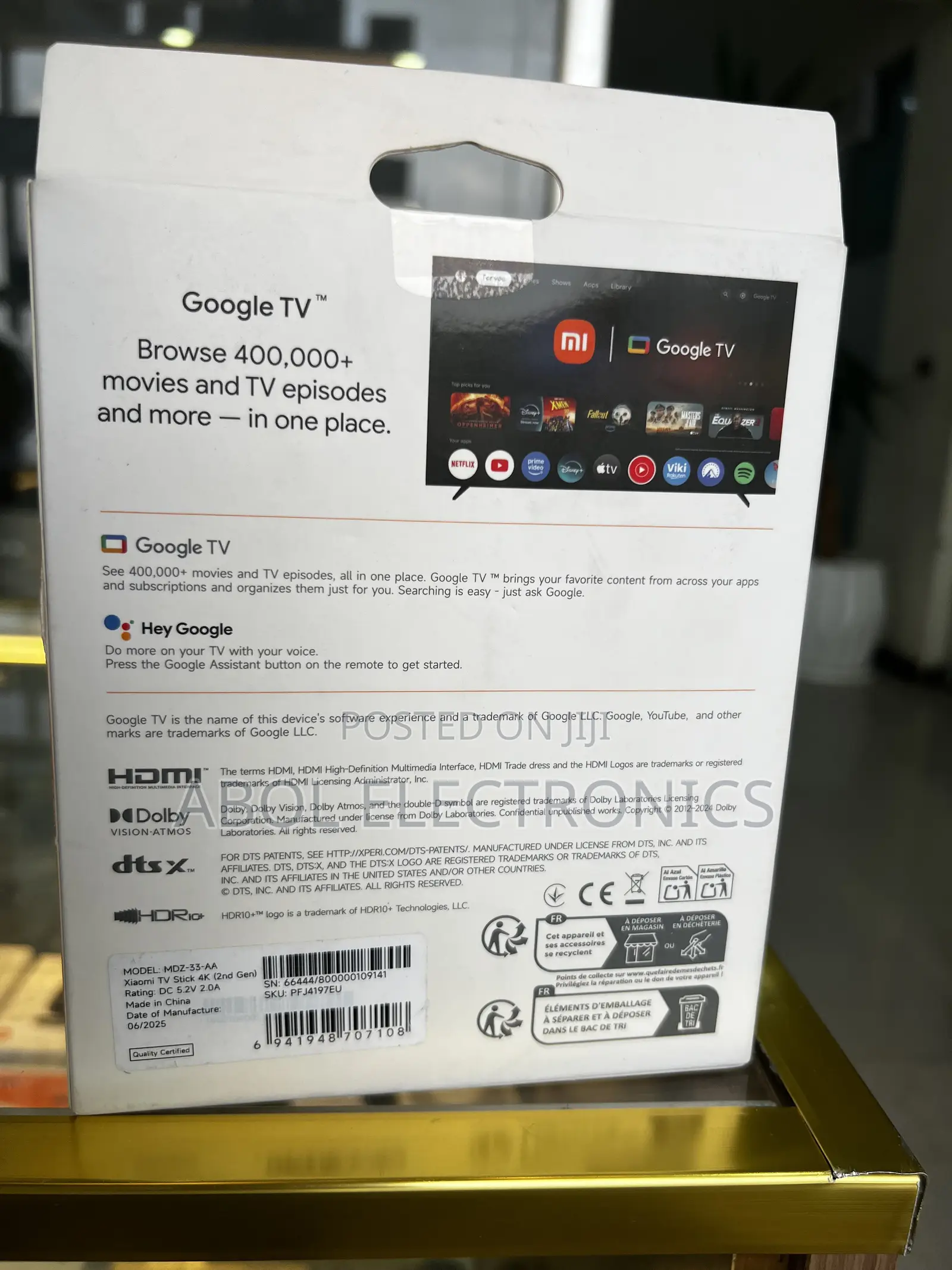 Xiaomi TV Stick (2nd Gen) Google TV - Brand New