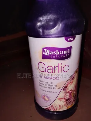 Garlic Based Shampoo to Repair and Moisturize