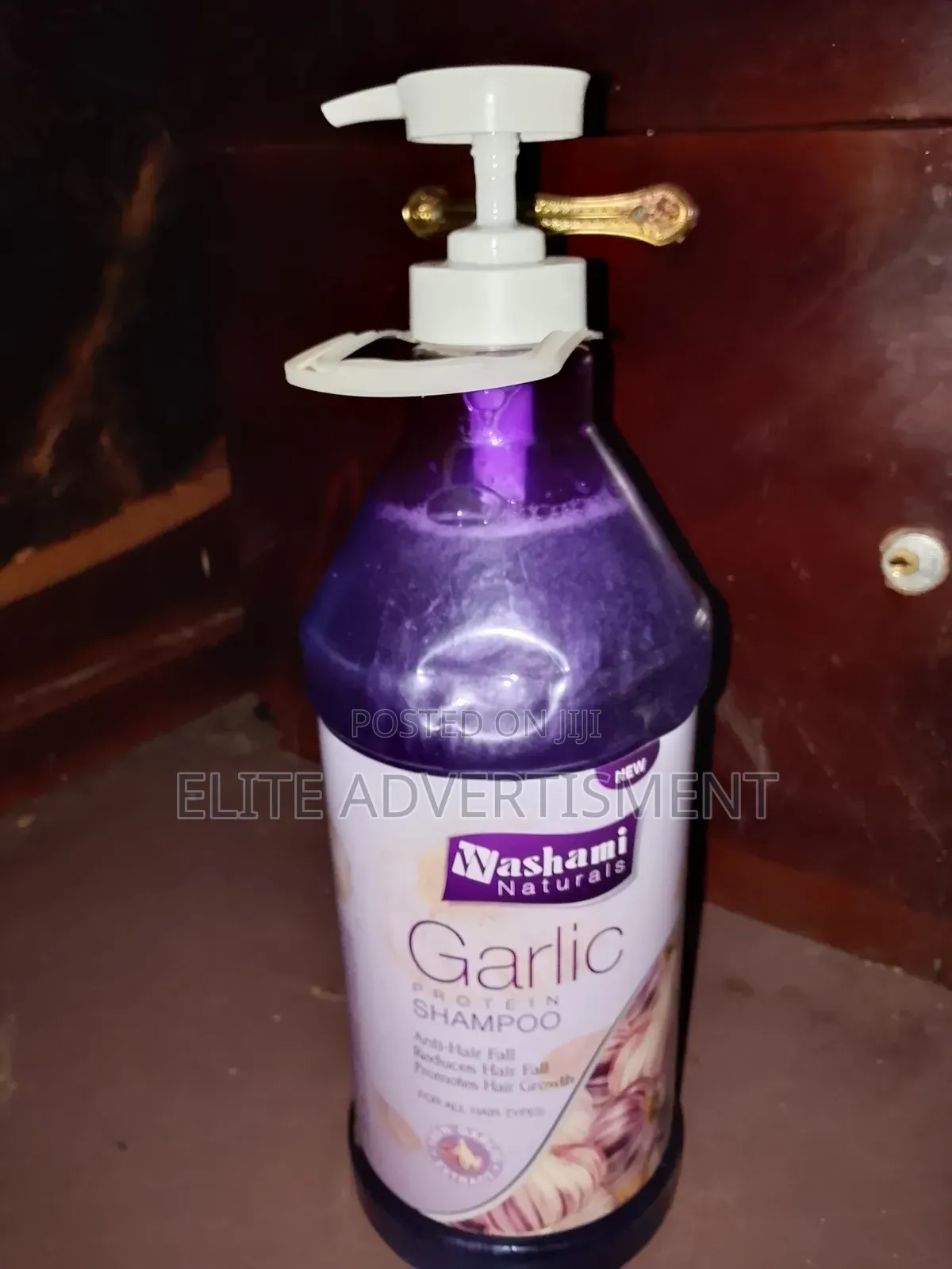 Garlic Based Shampoo to Repair and Moisturize