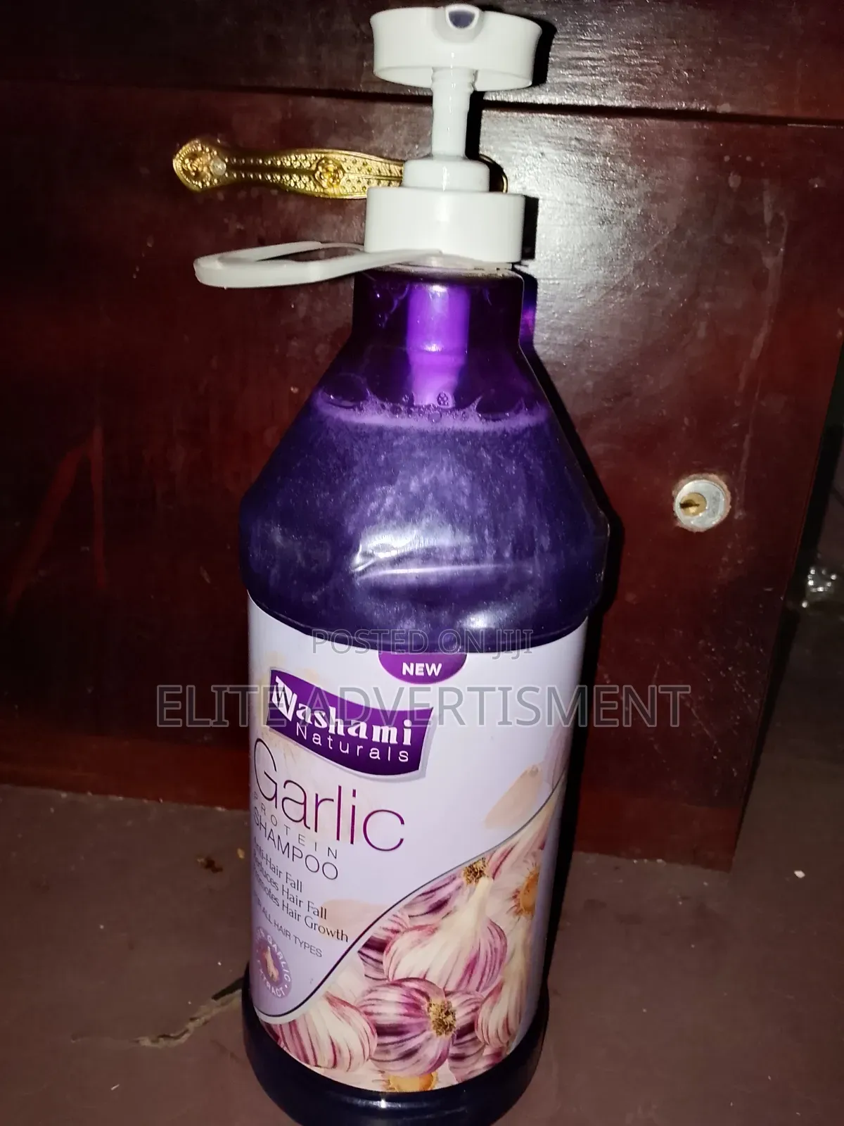 Garlic Based Shampoo to Repair and Moisturize