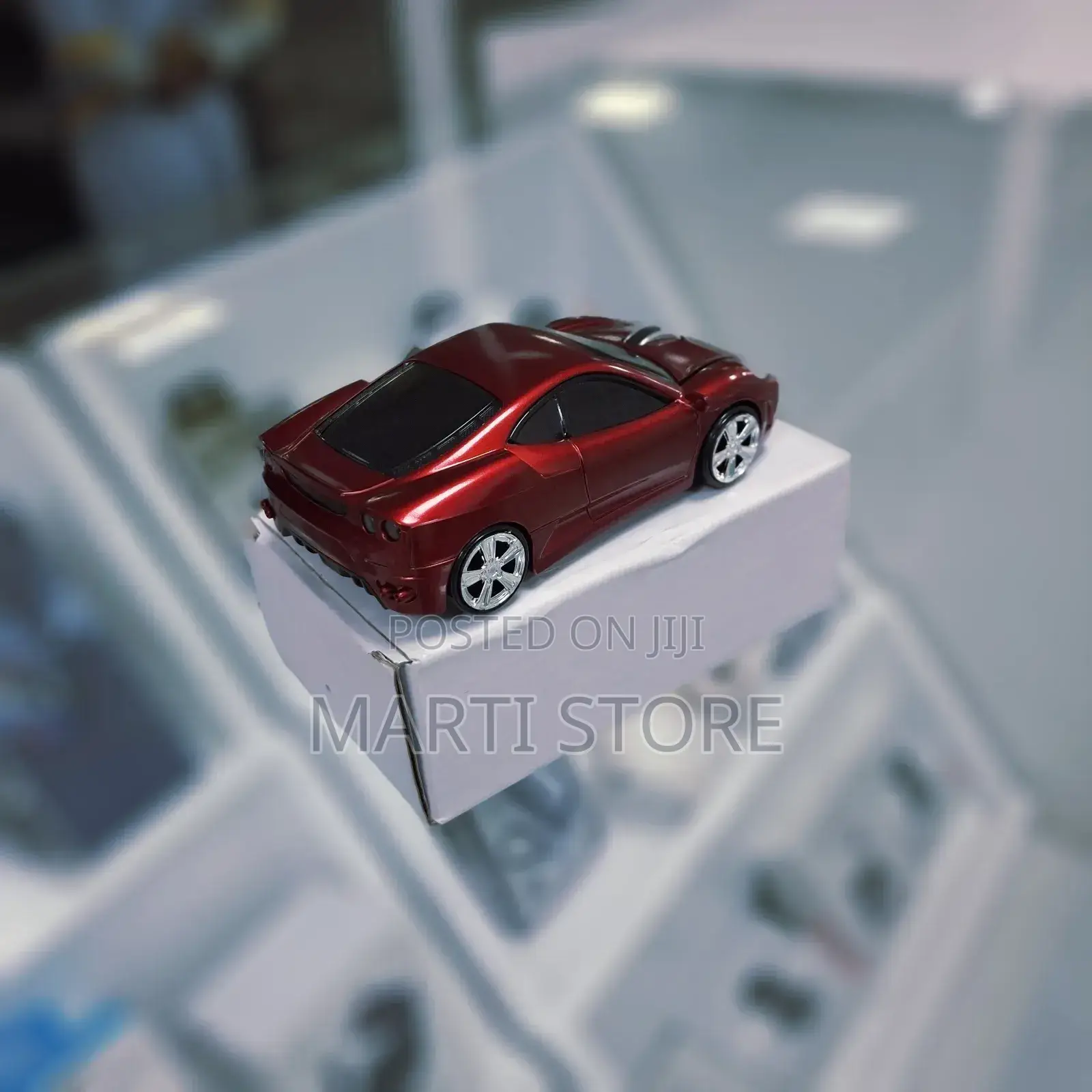 Original Sports Car-Shaped Wireless Mouse - LED Headlights