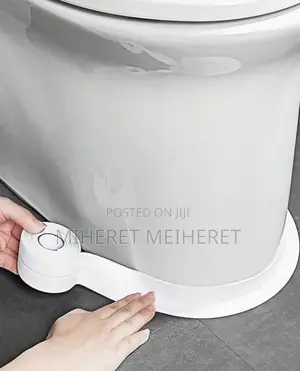1 Roll 3.8cm X 5m White Self-Adhesive Caulk Tape, High Adhesive, Water