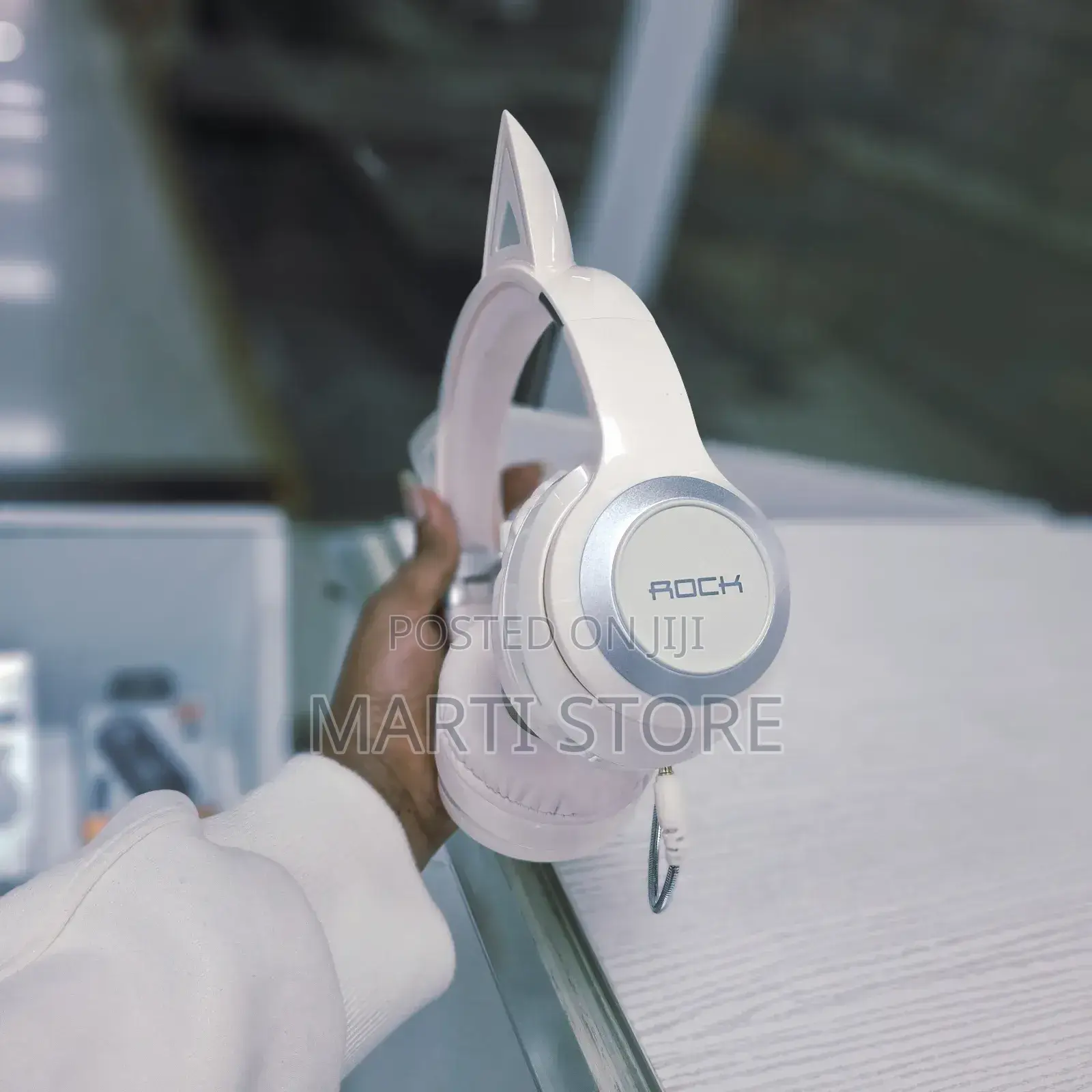 ​Original Rock Cat-Ear Bluetooth Learning Headphone With Mic