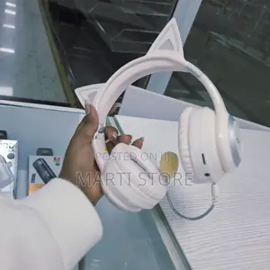 ​Original Rock Cat-Ear Bluetooth Learning Headphone With Mic