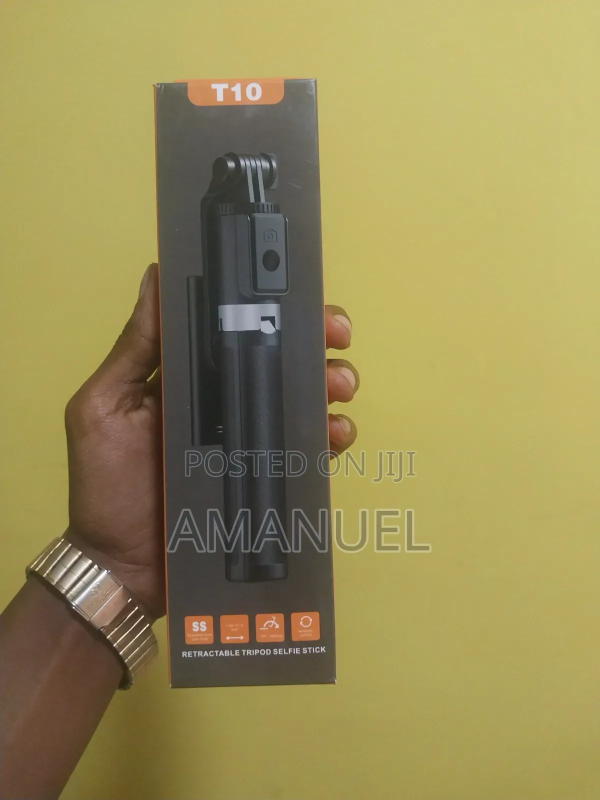 T10 Mini Selfi Stick Tripod for Girl