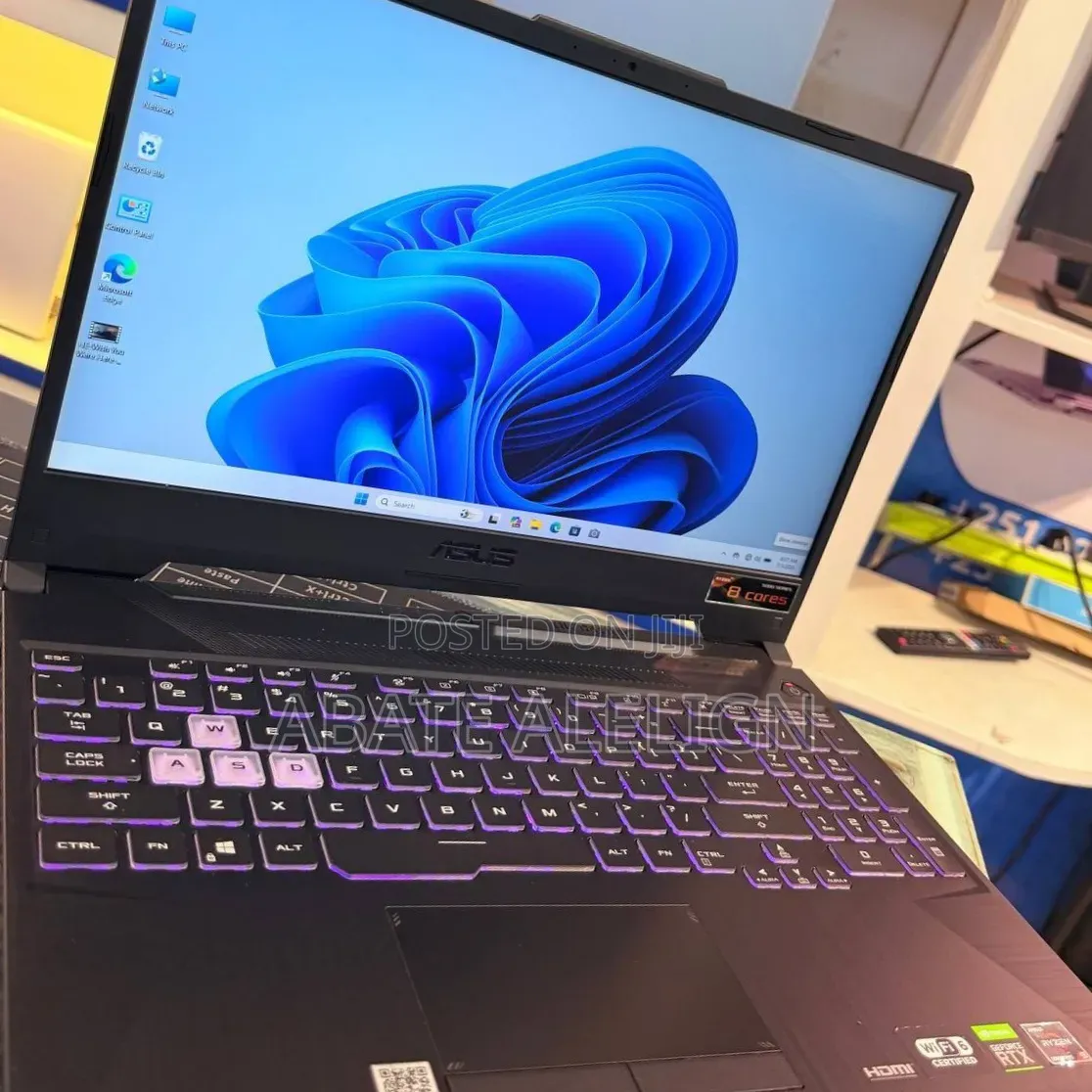New Laptop Asus TUF Gaming A15 16GB AMD Ryzen 9 SSD 512GB