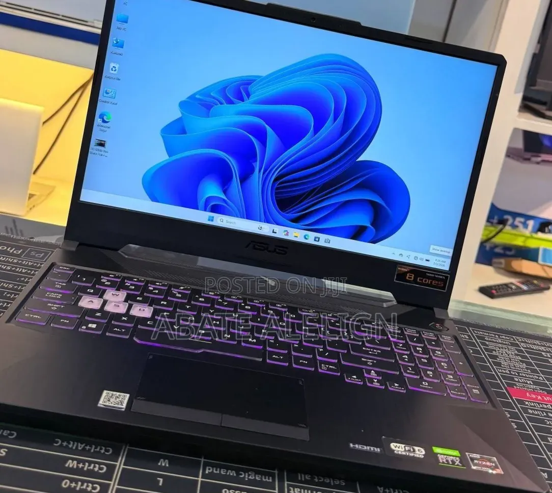 New Laptop Asus TUF Gaming A15 16GB AMD Ryzen 9 SSD 512GB