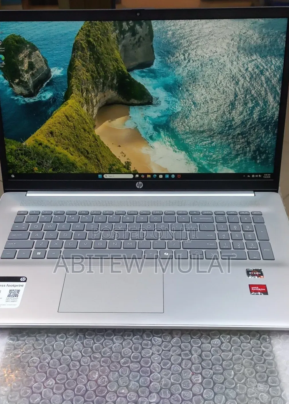 New Laptop HP Stream Notebook 8GB AMD Ryzen 5 SSD 512GB