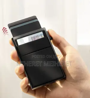Aluminum Alloy Anti-Theft Card Case Wallet T