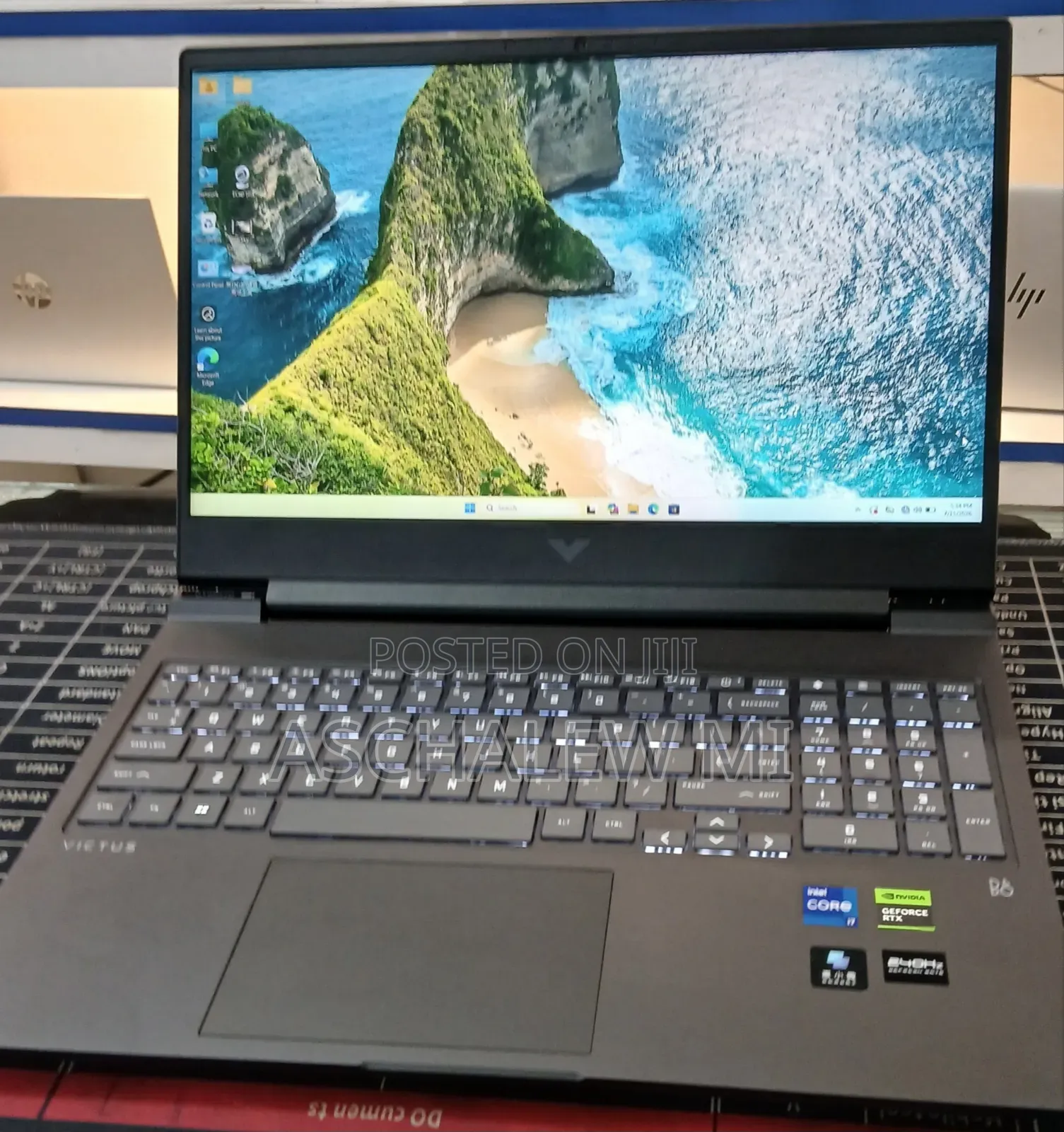 New Laptop HP Victus 16 16GB Intel Core i7 SSD 1T