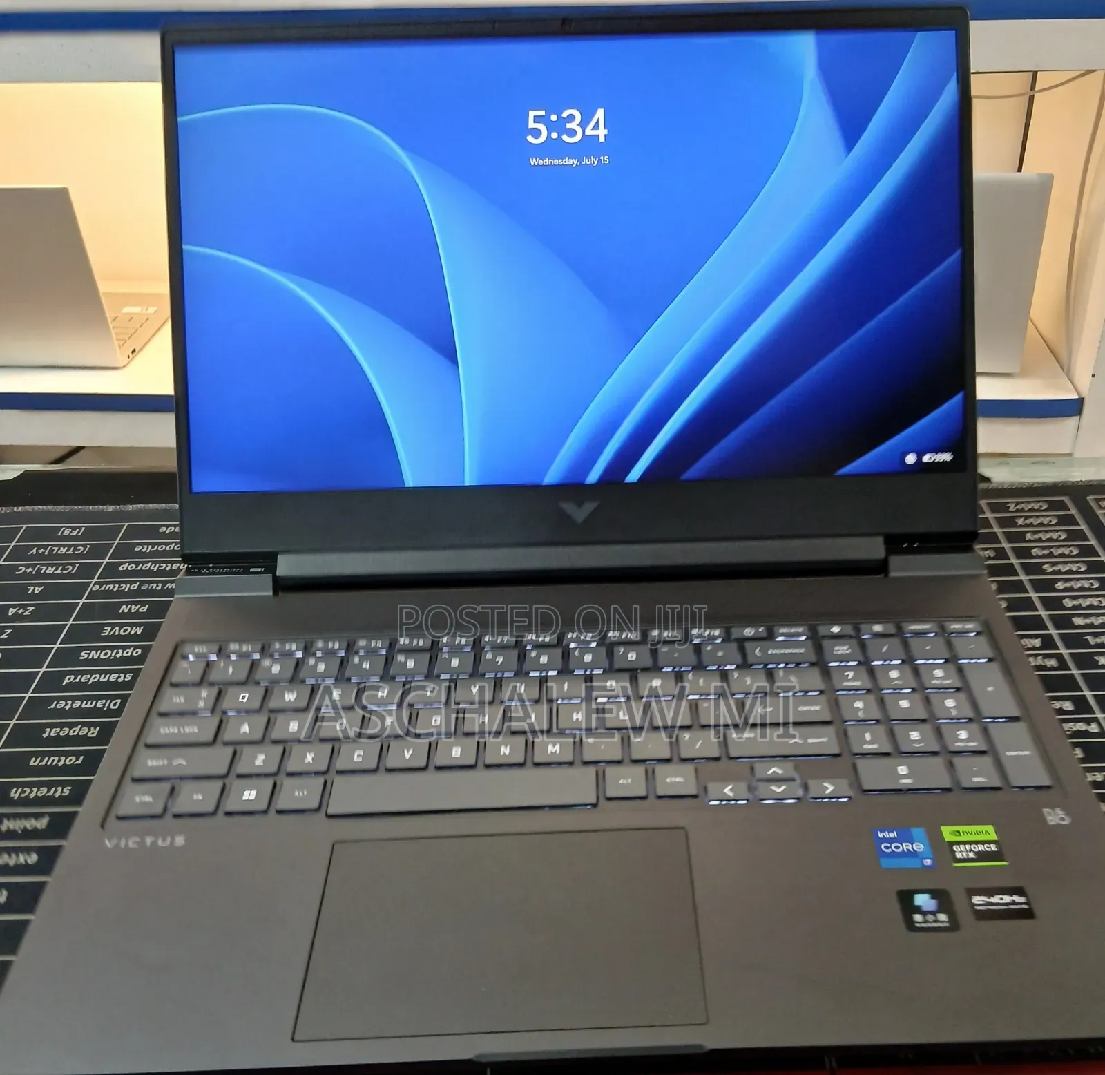 New Laptop HP Victus 16 16GB Intel Core i7 SSD 1T
