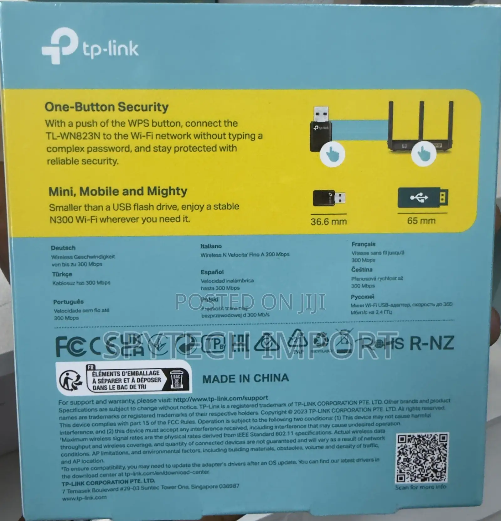 Mini Wireless N USB Adapter