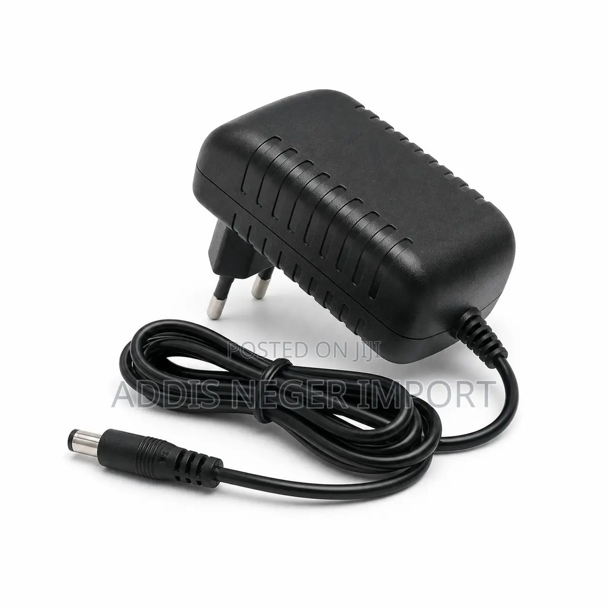 Generic European Plug AC/DC Power Adapter With Barrel Connector