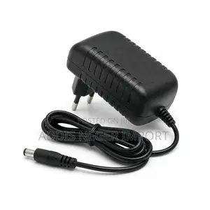Generic European Plug AC/DC Power Adapter With Barrel Connector