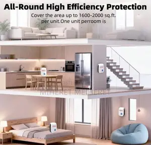 Ultrasonic Pest Repeller | Indoor Noiseless Mosquito, Insect and Roden