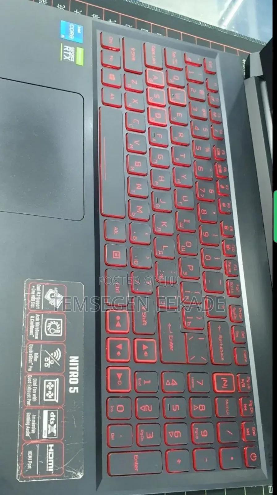 New Laptop Acer Nitro 5 16GB Intel Core i5 SSD 512GB
