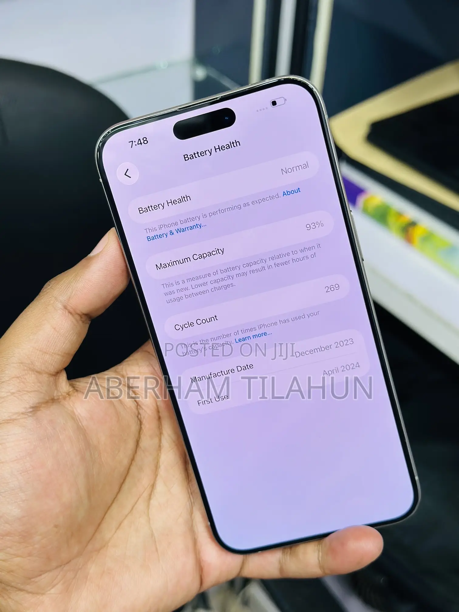 Apple iPhone 15 Pro Max 256 GB Silver