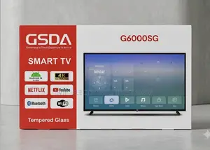 GSDA 60 Inch TV Ultra HD Smart TV With Tempered Glass Display