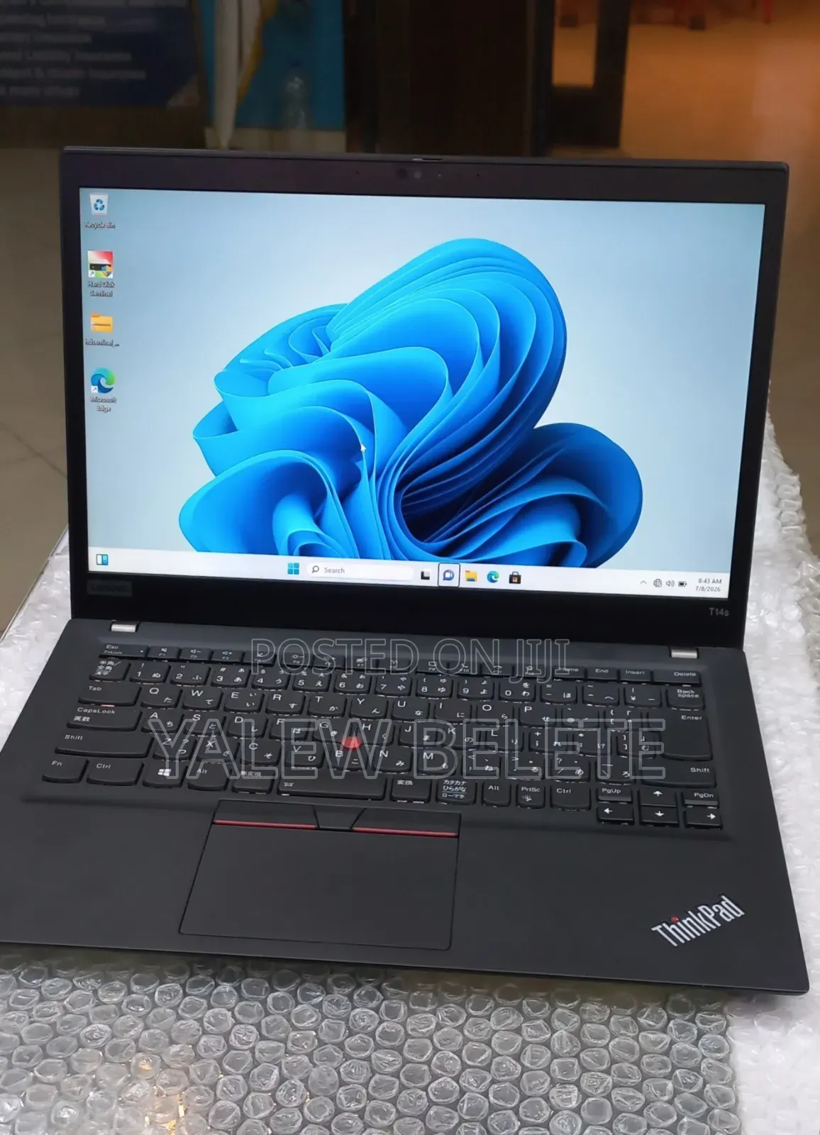 New Laptop Lenovo ThinkPad T14s Gen 2 16GB AMD Ryzen 5 SSD 512GB