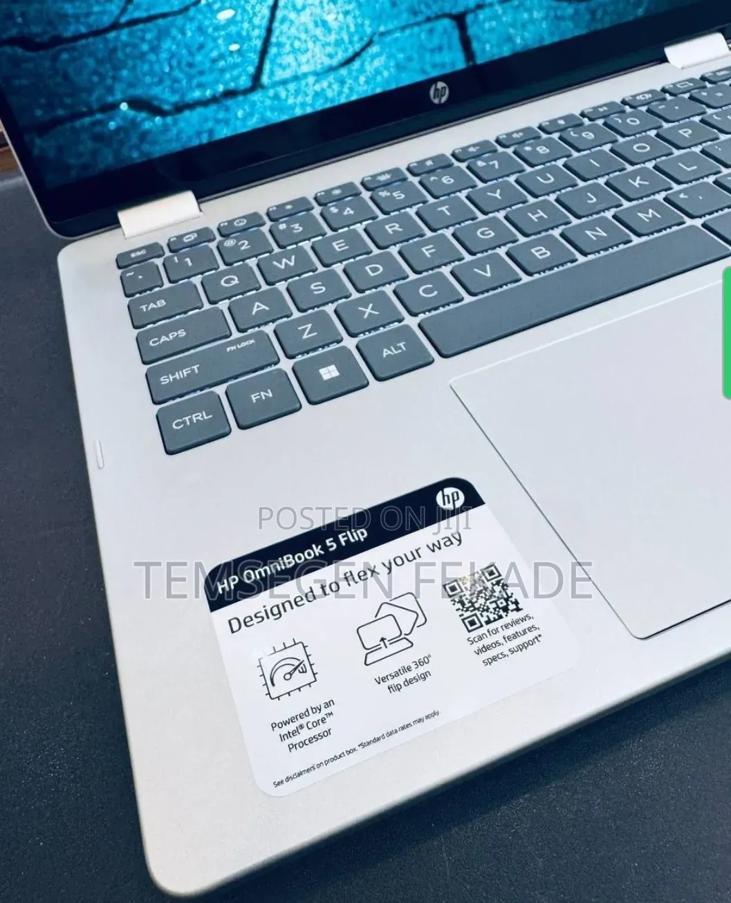 New Laptop HP OmniBook 5 Flip 16GB Intel Core 7 SSD 512GB