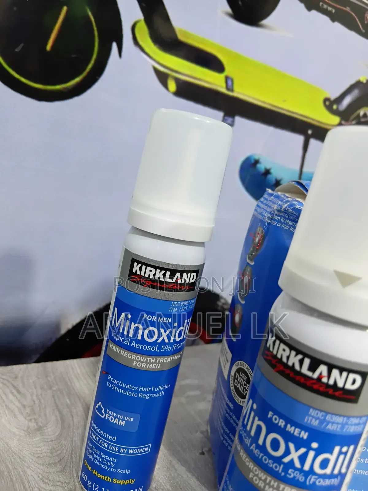 FOAM MINOXIDIL Topical Solution Uso 5%