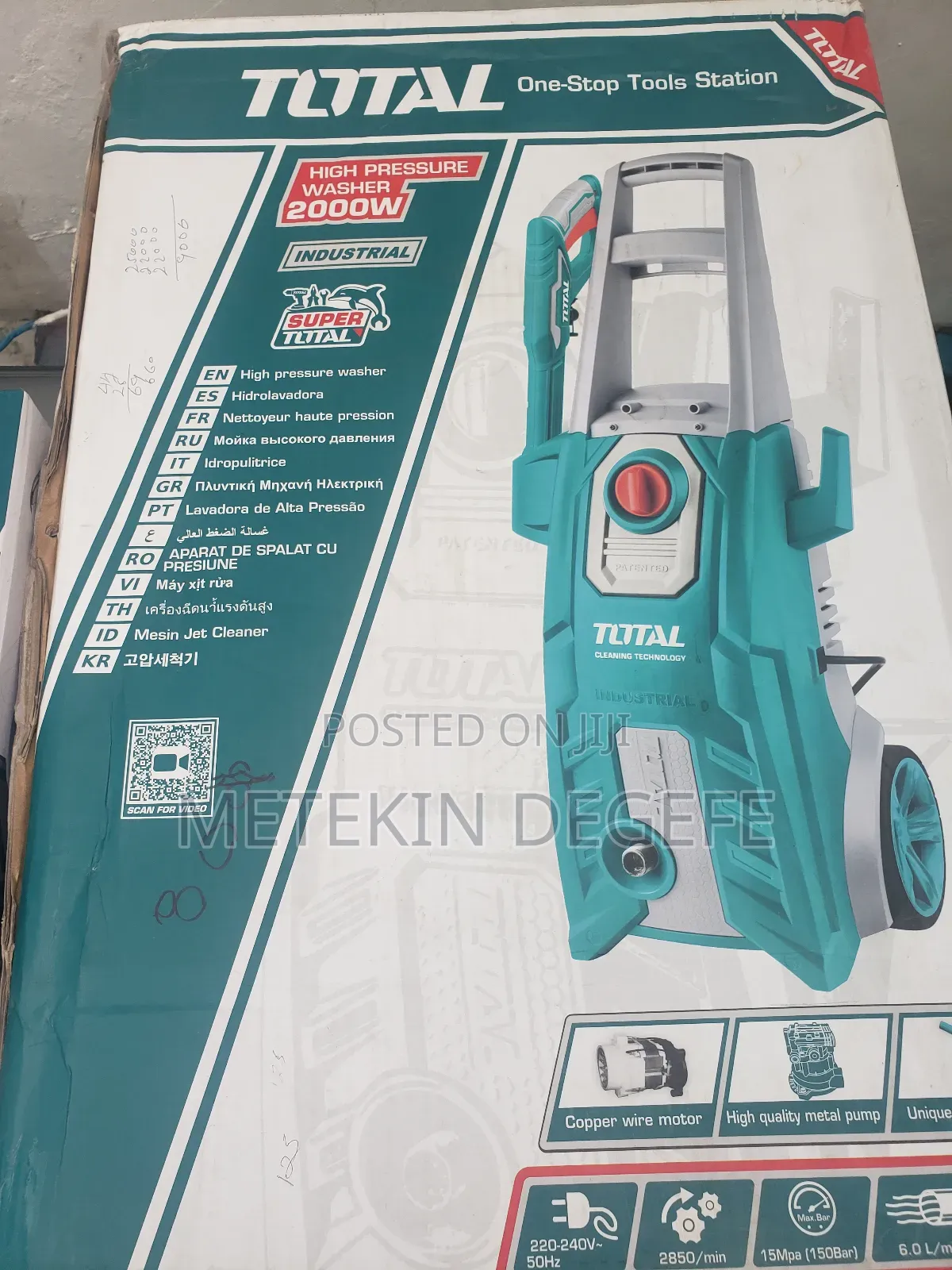 TOTAL 2000W High Pressur