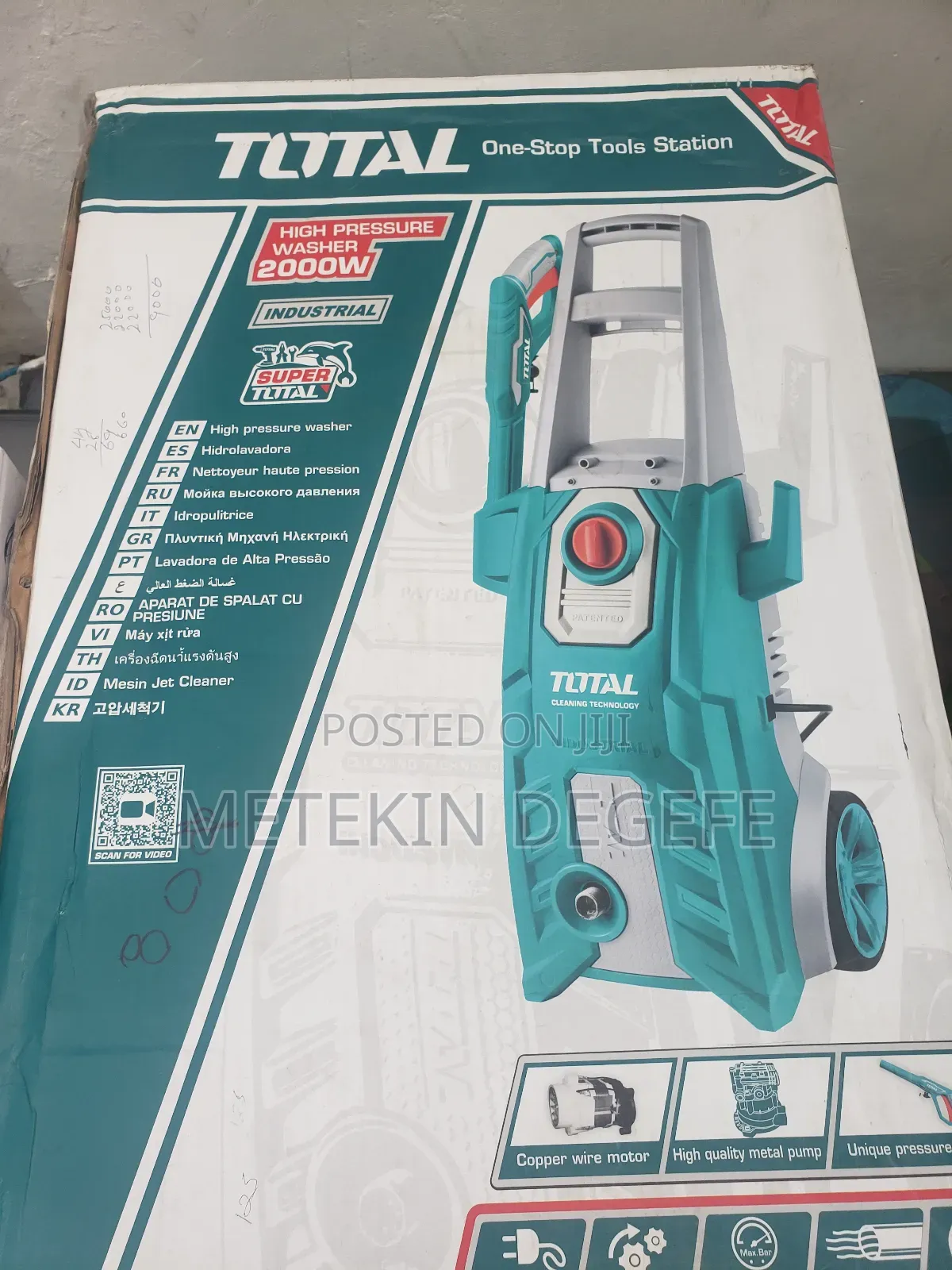 TOTAL 2000W High Pressur