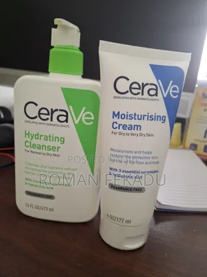 Ceraveve Facial Cleanser and Moisterizer