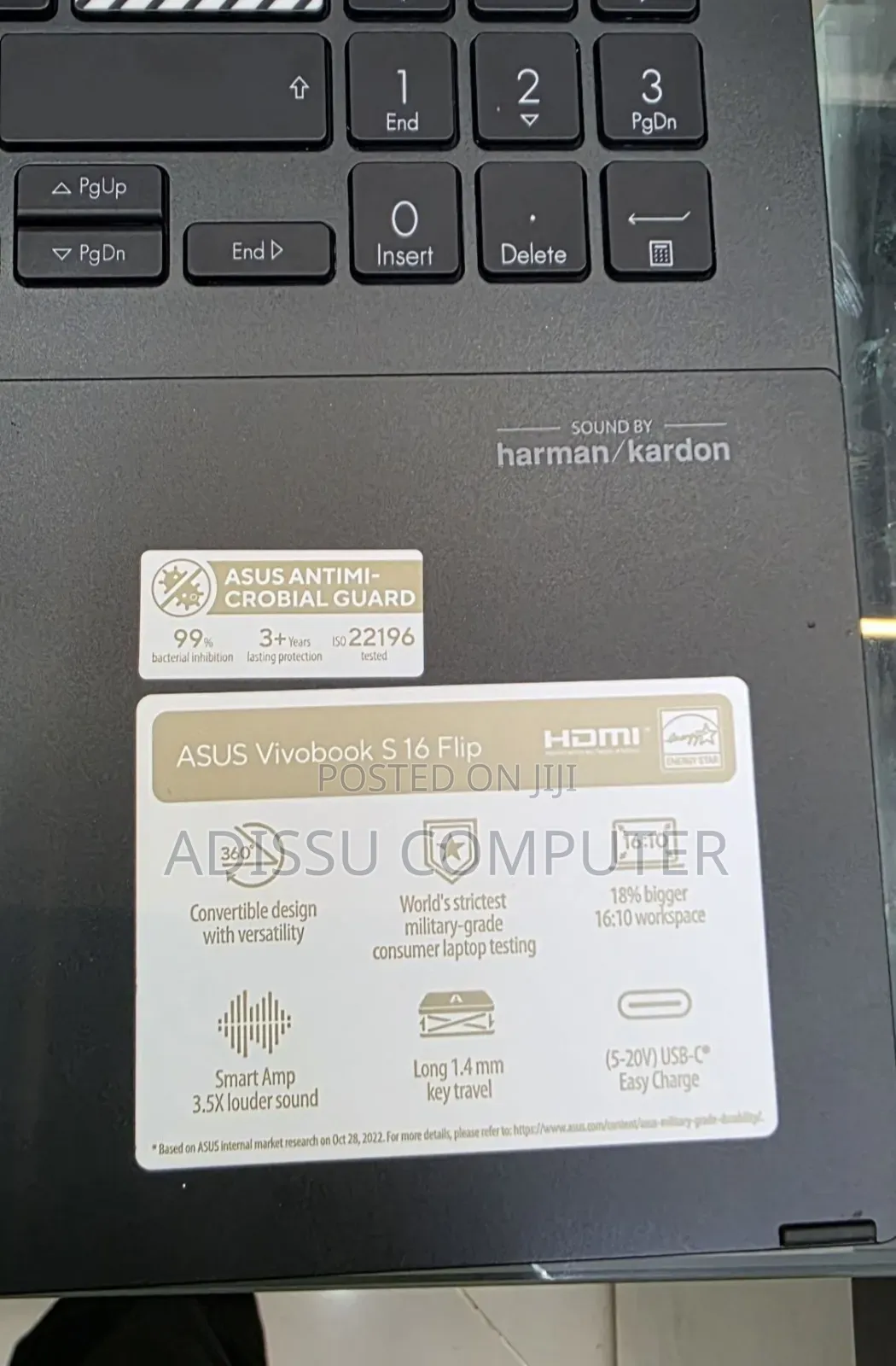 New Laptop Asus 16GB Intel Core i9 SSD 1T