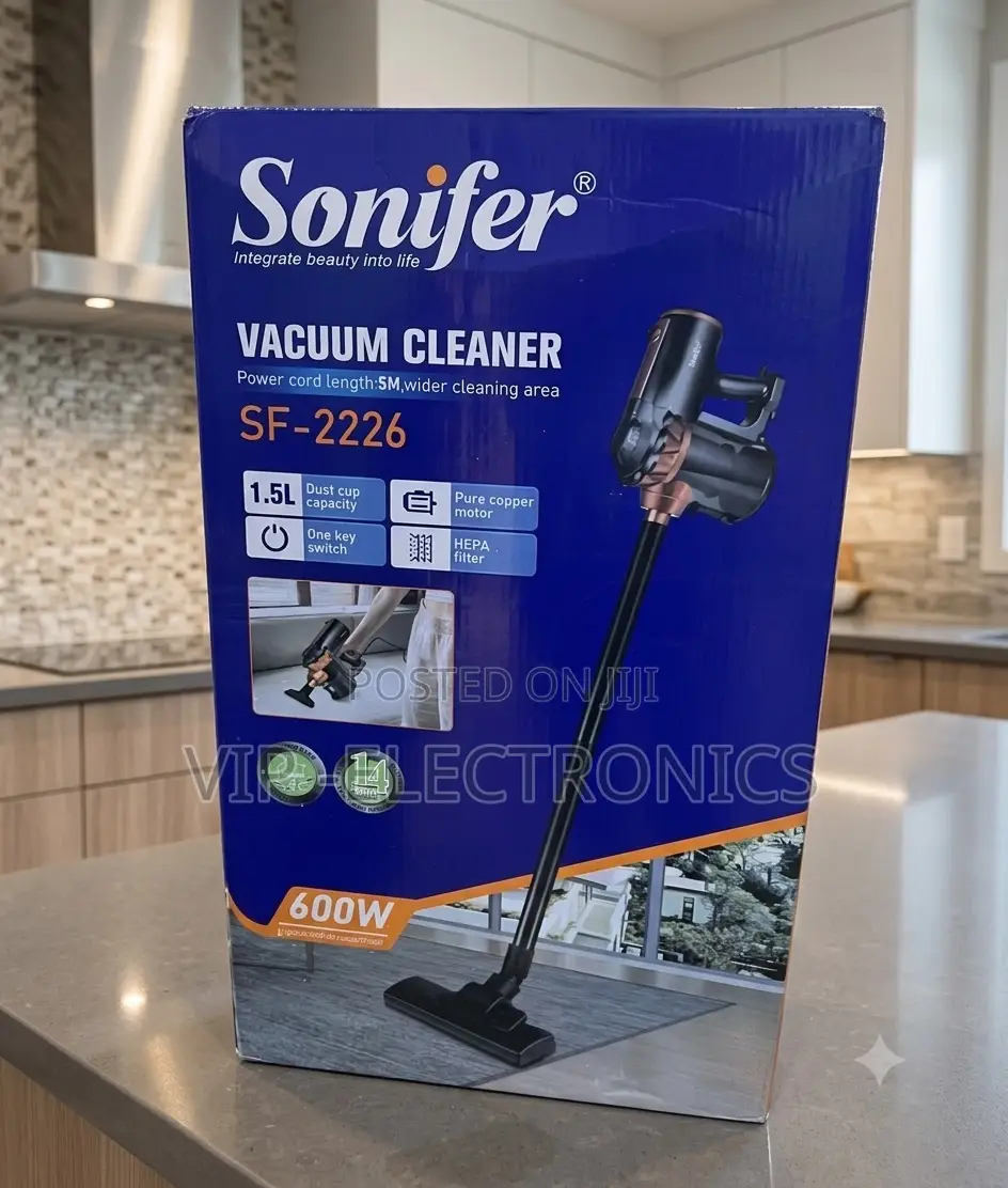 Sonifer SF-2226 600W Corded Stick Vacuum Cleaner