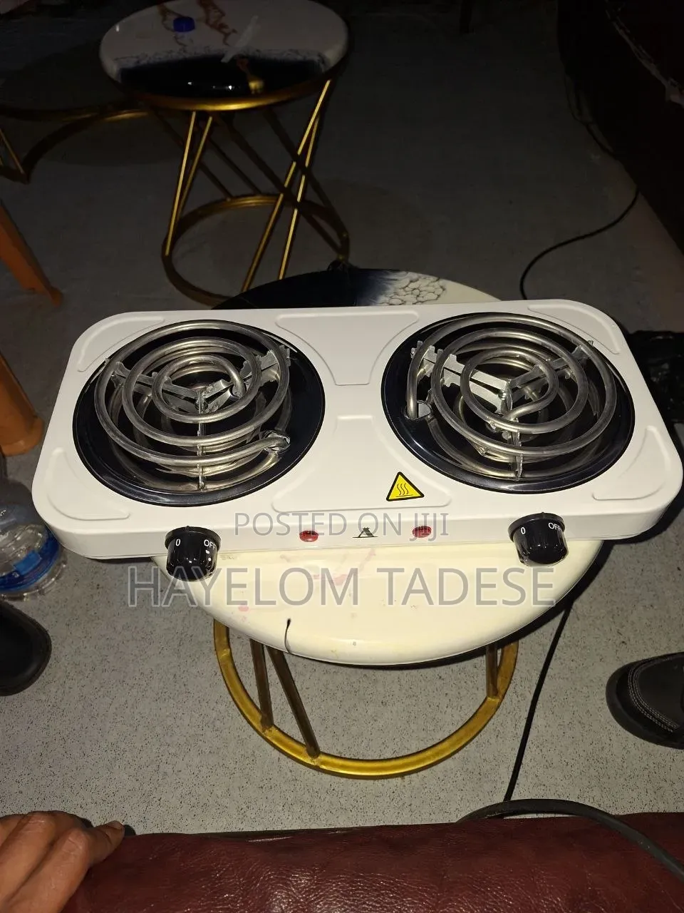Brand New Double Burner Electric Hot Plate (2000w) – Jx-2000w