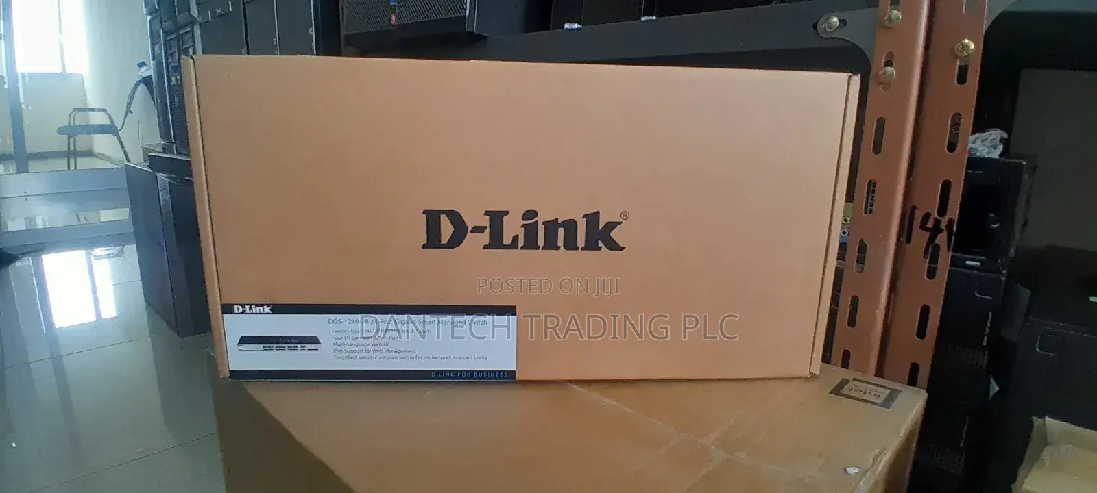 D Link 24 Port Switch New Managed Gigabit Switch