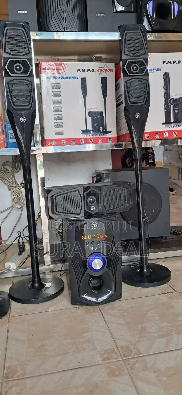 Home Theater Speaker System – Bluetooth USB/FM