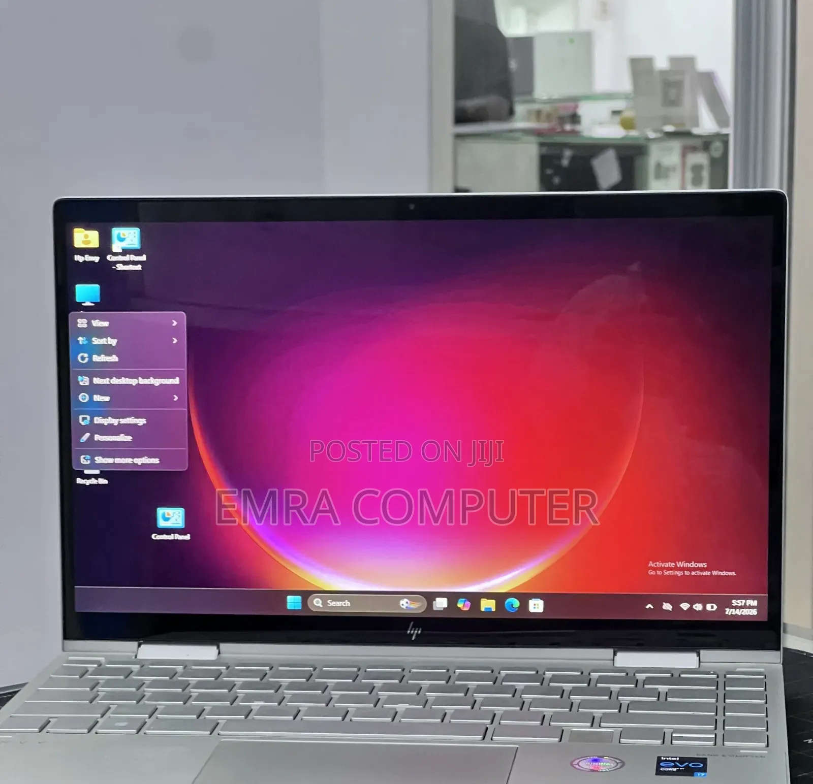 New Laptop HP 8GB Intel Core i7 SSD 512GB