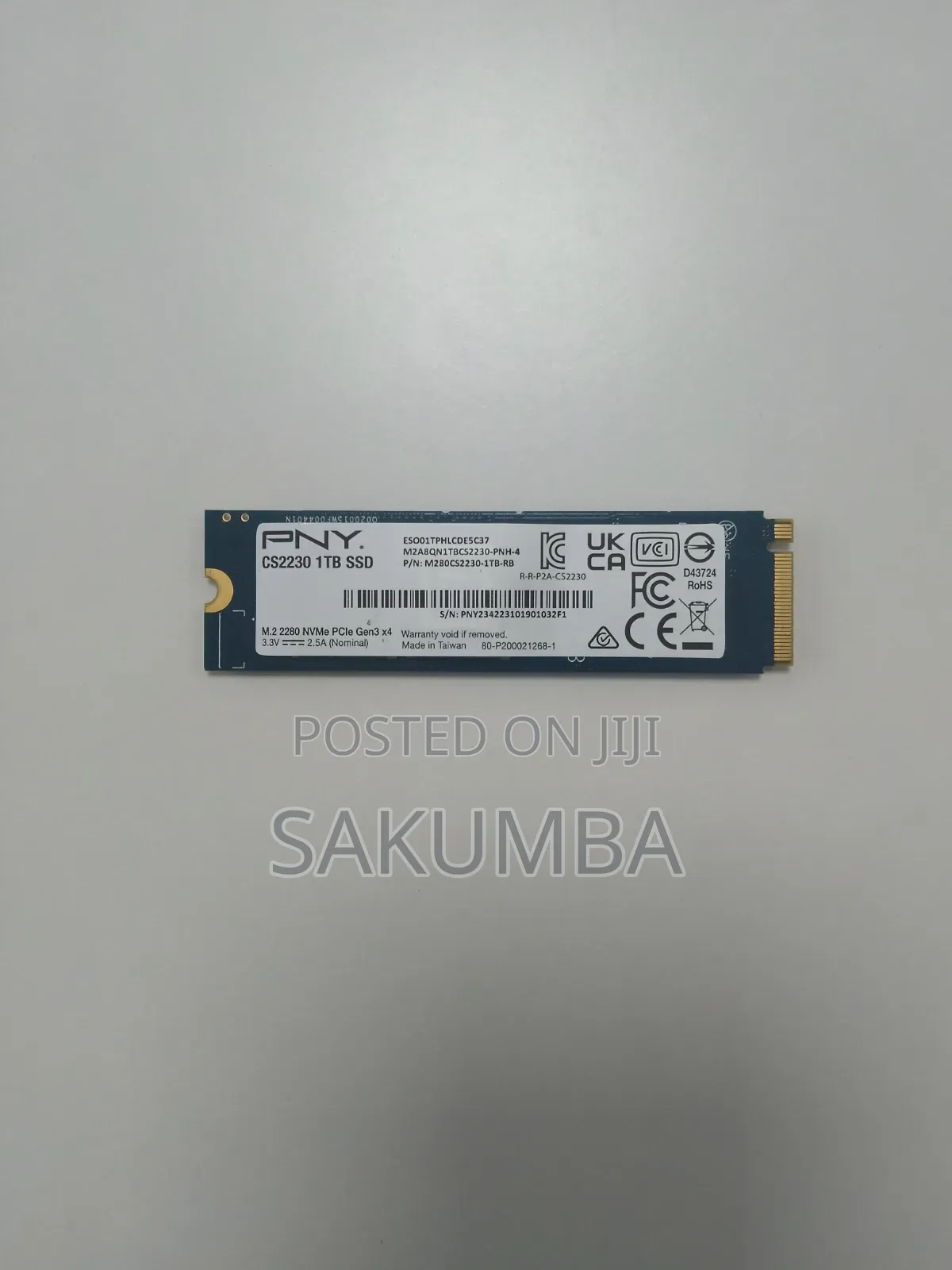 1 Tb SSD (Nvme M.2)