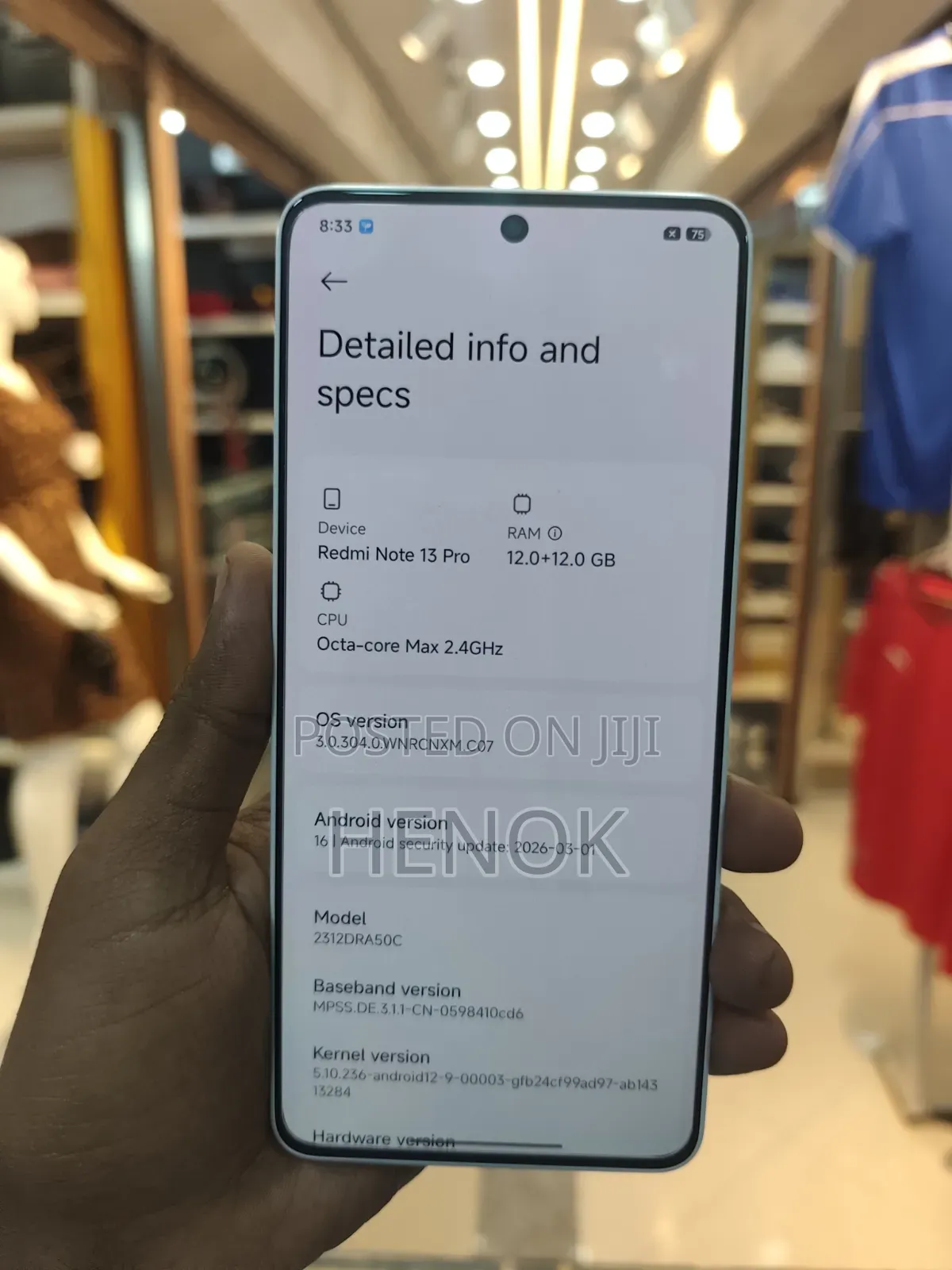 New Xiaomi Redmi Note 13 Pro 5G 256 GB White
